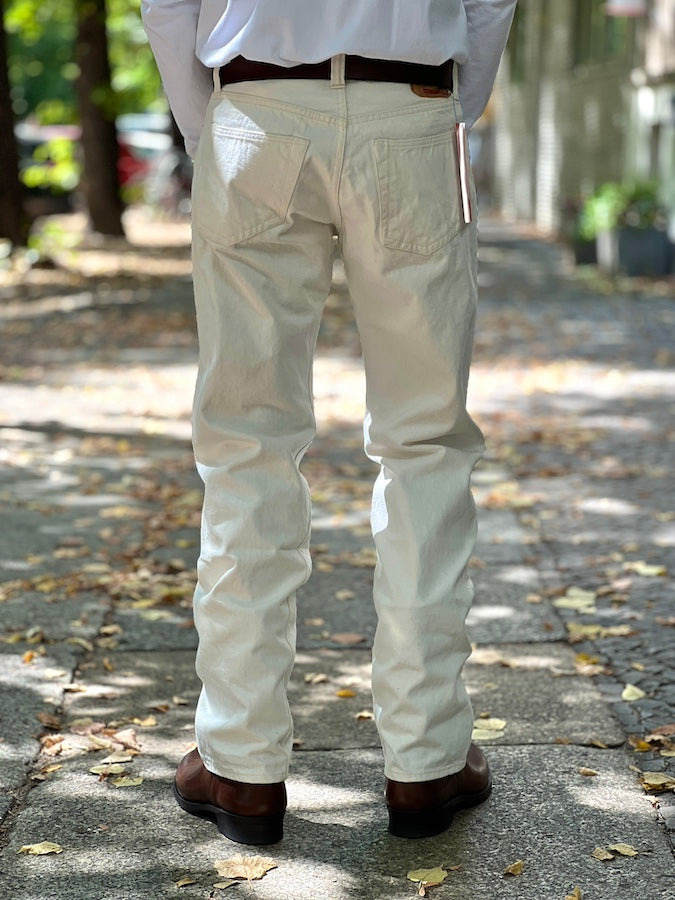 RESOLUTE AA714 - One Washed - White Selvedge Denim WWll - 13.5oz Japanese Selvedge Denim - Straight Cut