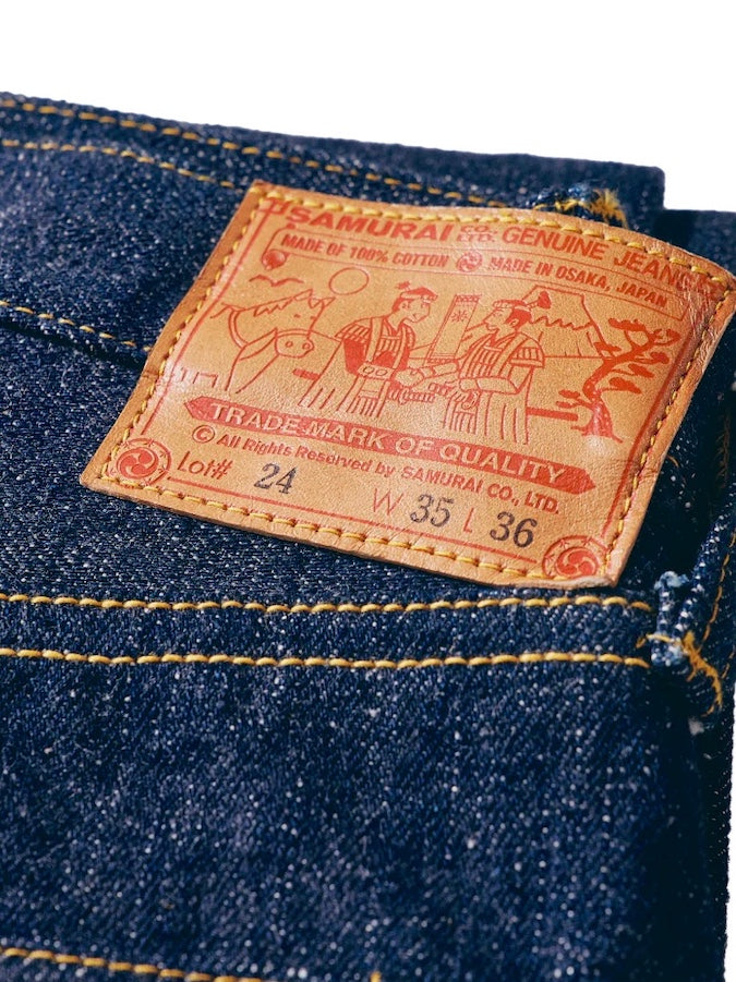 S3000VXII 17OZ 零 (ZERO) WORLD WAR MODEL - 17oz Bushido Selvedge Denim - Wide Straight