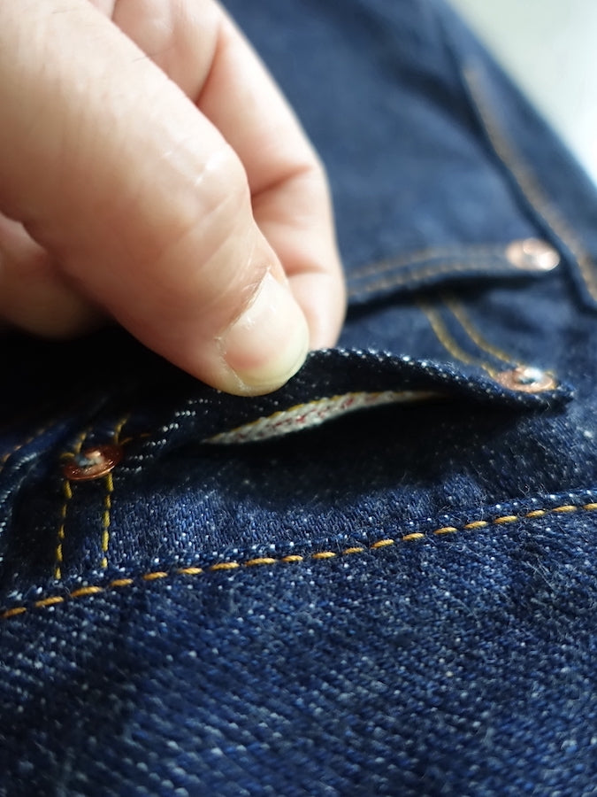 S5000VX21ozII - *NEW MODEL* - 21oz CHO-KIWAMI Selvedge Denim - Indigo - Straight Fit