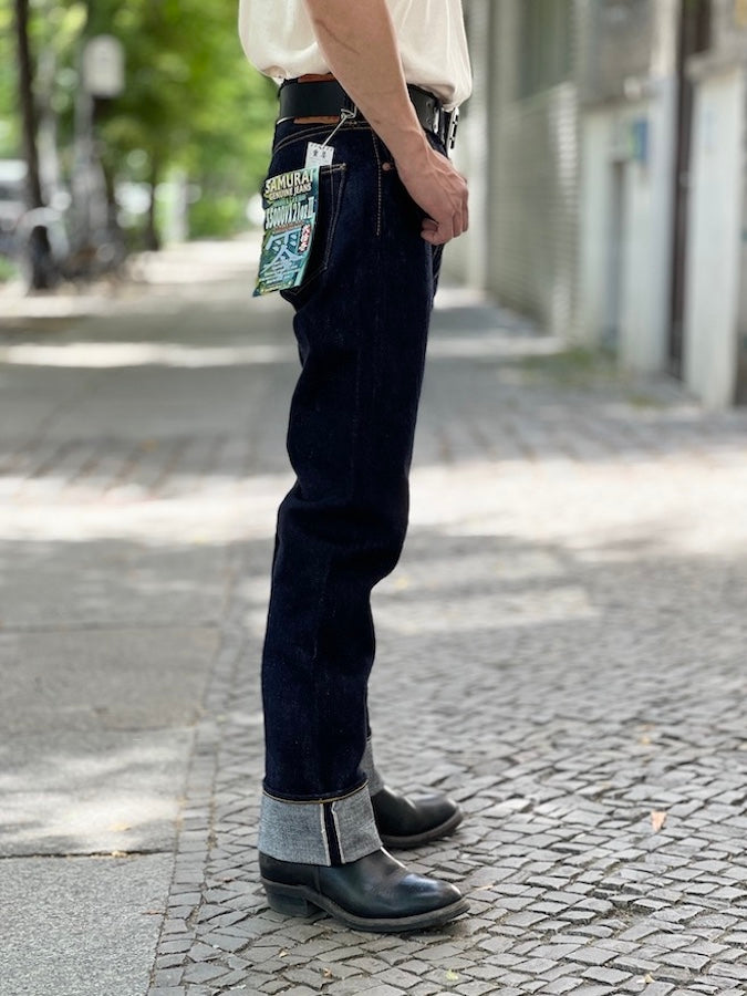 S5000VX21ozII - *NEW MODEL* - 21oz CHO-KIWAMI Selvedge Denim - Indigo - Straight Fit
