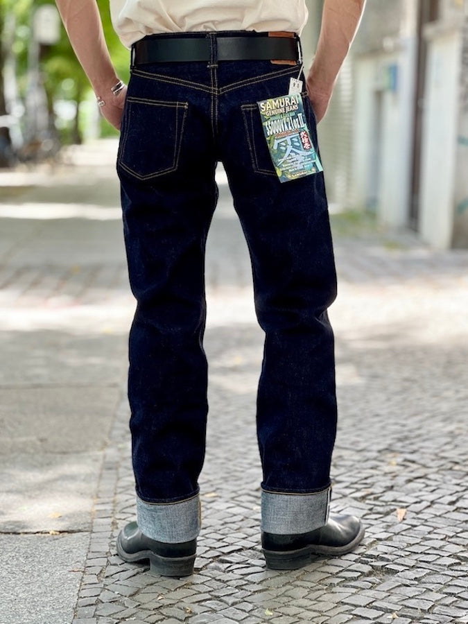 S5000VX21ozII - *NEW MODEL* - 21oz CHO-KIWAMI Selvedge Denim - Indigo - Straight Fit