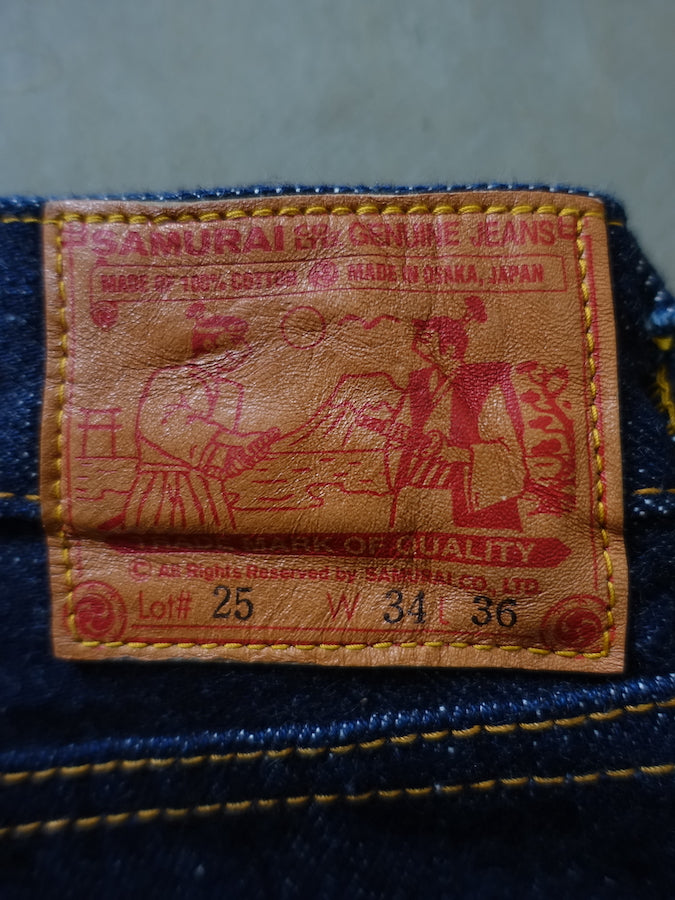 S5000VX21ozII - *NEW MODEL* - 21oz CHO-KIWAMI Selvedge Denim - Indigo - Straight Fit