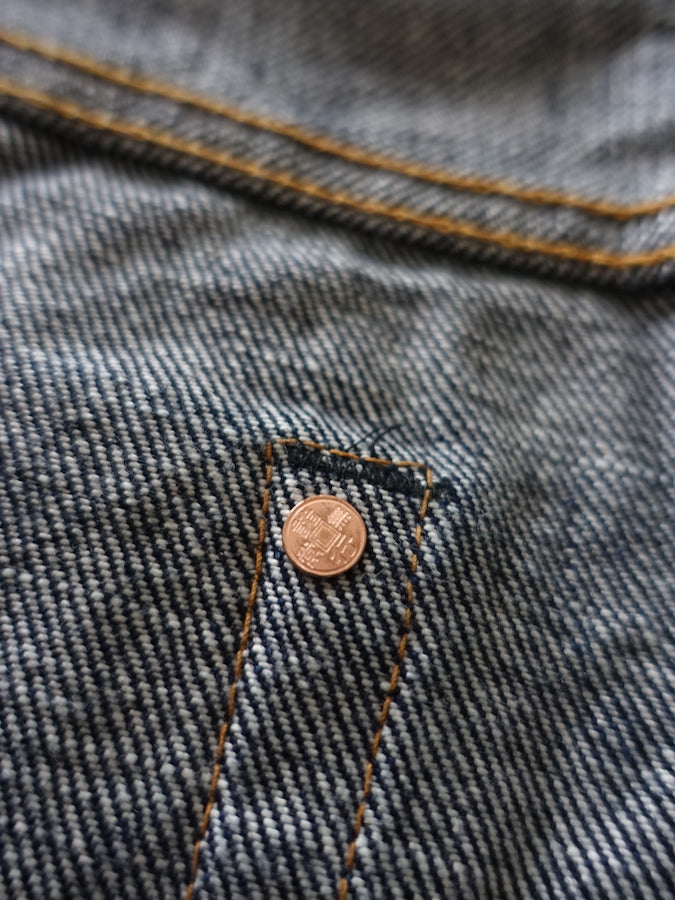 S5000VX21ozII - *NEW MODEL* - 21oz CHO-KIWAMI Selvedge Denim - Indigo - Straight Fit