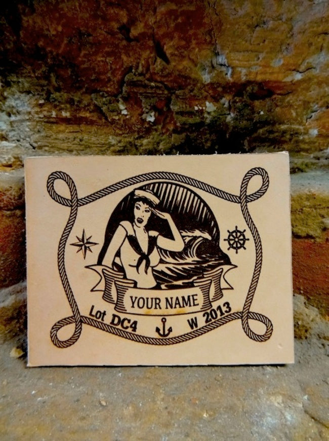 Custom Leather Patch *** Sailoress ***