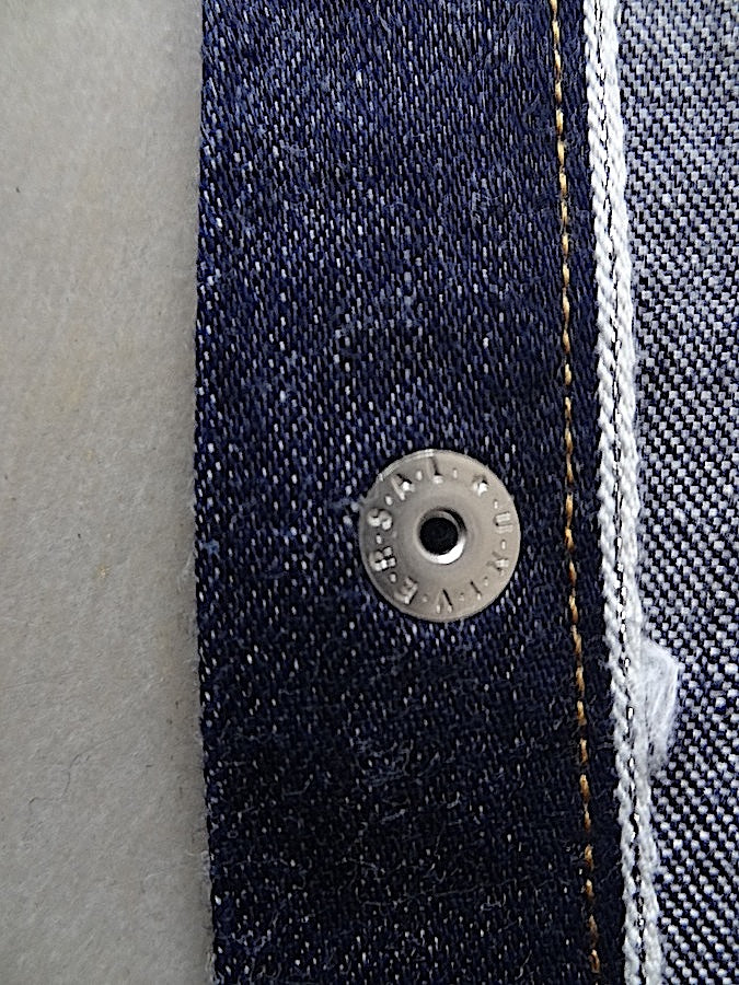 SWD-L02 - 10oz SERUBITCHI Selvedge Denim - HISHO - Western Shirt