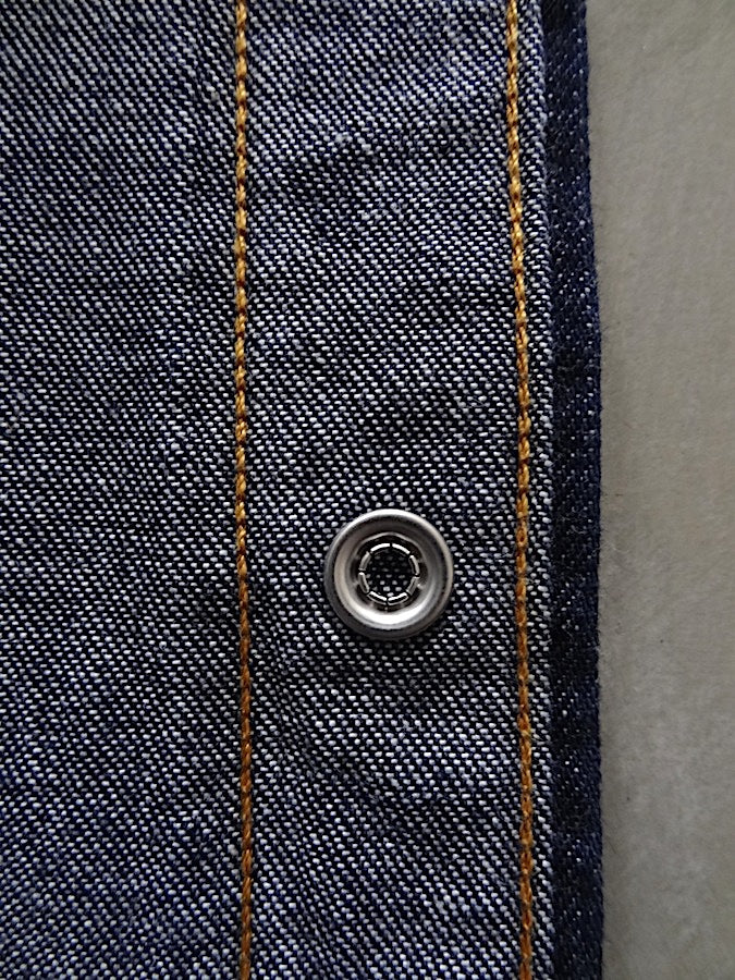 SWD-L02 - 10oz SERUBITCHI Selvedge Denim - HISHO - Western Shirt