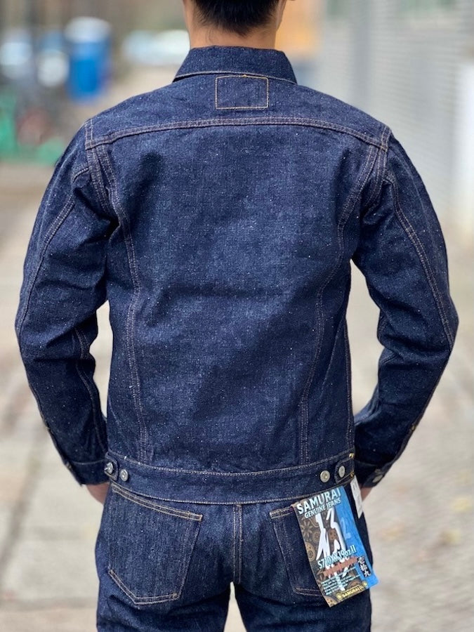 S0553XX - 3rd Type Denim Jacket - 15oz OTOKOGI Selvedge Denim - 100% Texas Cotton