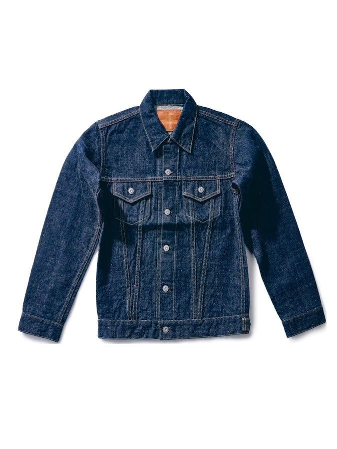 S0553XX - 3rd Type Denim Jacket - 15oz OTOKOGI Selvedge Denim - 100% Texas Cotton