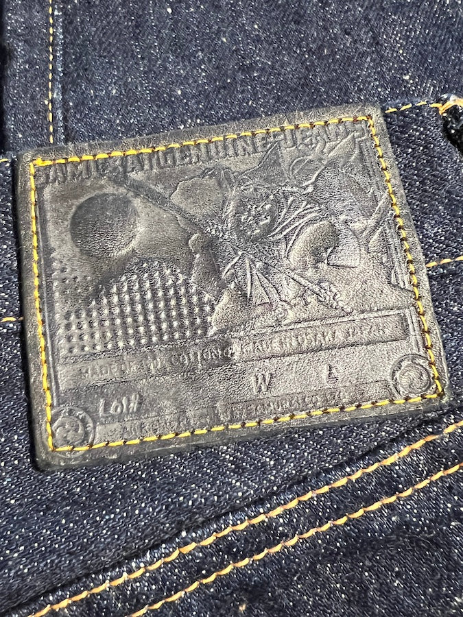 S211AX - AI PLUS - LIMITED OVERSEAS “AI-BENKEI” MODEL - 18oz Selvedge Denim - Natural Indigo & Indigo Mix - Tight Tapered