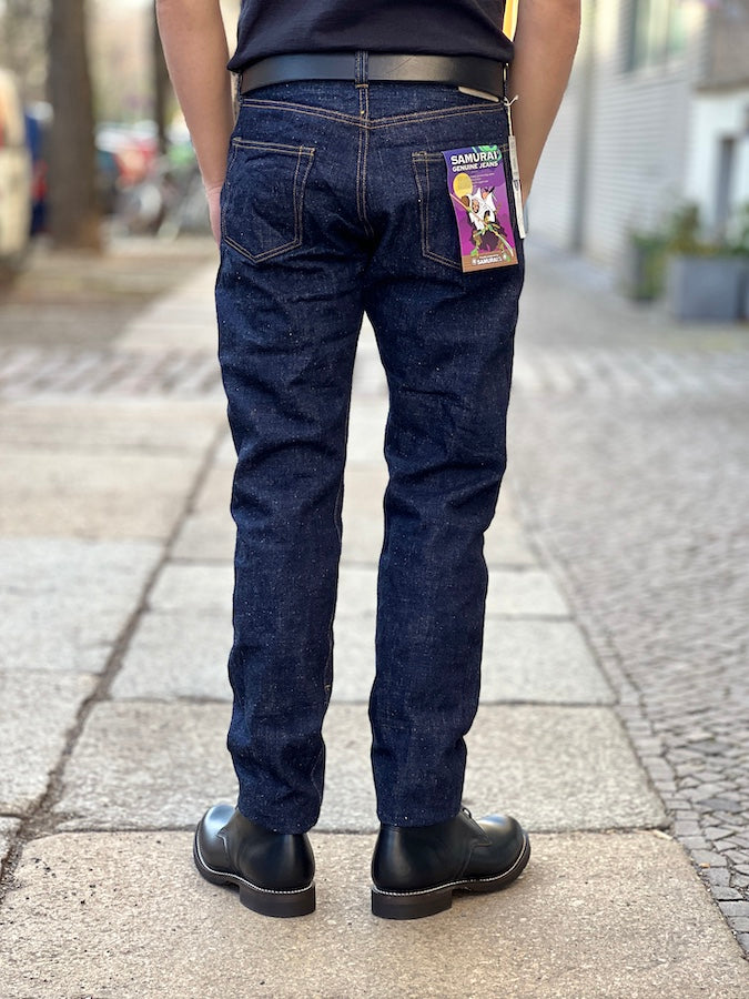 S211VX "BENKEI" - SLUBBY 17oz Bushido Selvage Jeans - Relaxed Tapered