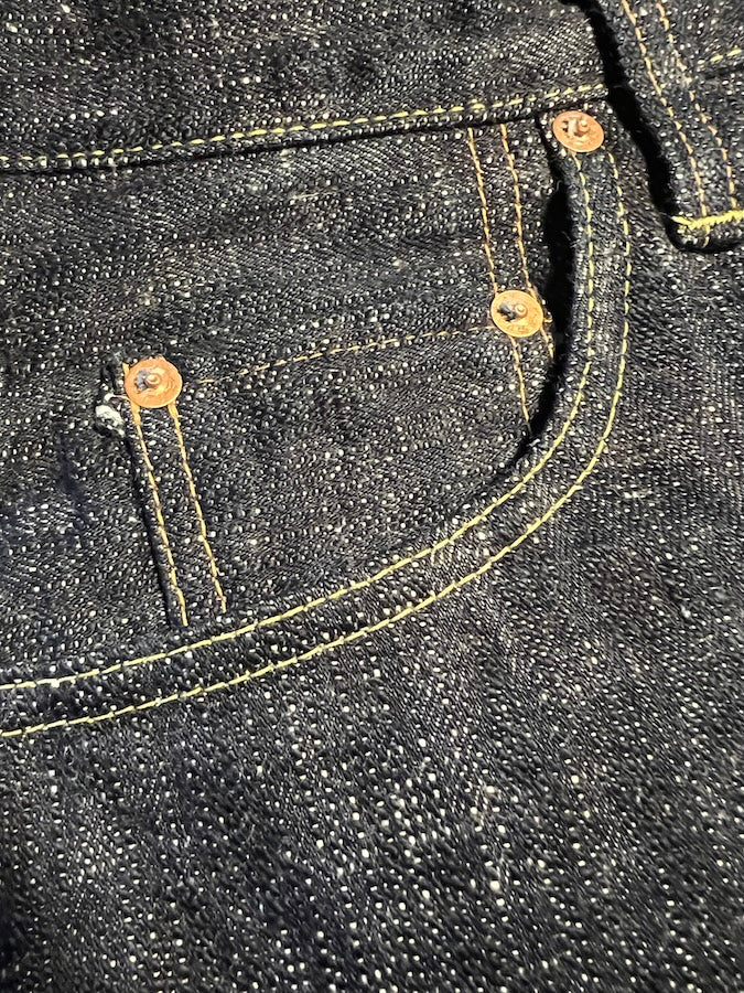 S211XX17OZ-SDS "MURASAME" - 17oz SLUB RELAX TAPERED JEANS - Limited Model - Overseas & Samurai head shop exclusive