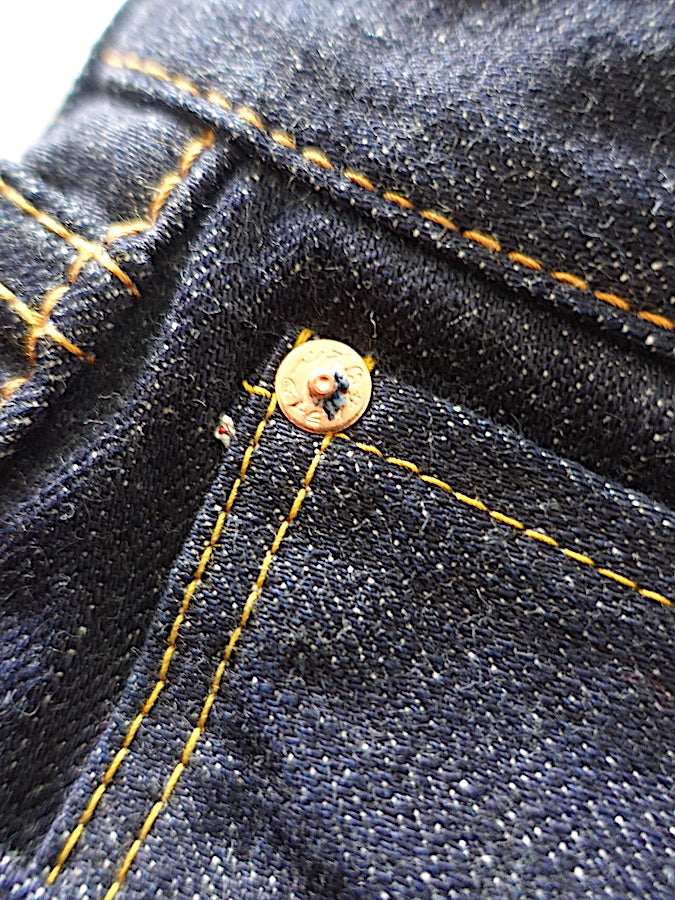 S5000VX - *NEW MODEL* - 17oz BUSHIDO Selvedge Denim - Model "ZERO" - Indigo - Straight Fit