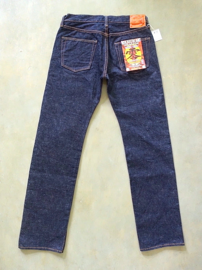 S5000VX - *NEW MODEL* - 17oz BUSHIDO Selvedge Denim - Model "ZERO" - Indigo - Straight Fit
