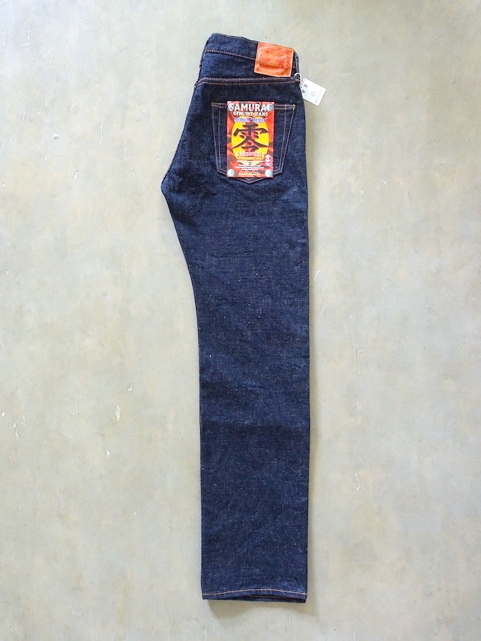 S5000VX - *NEW MODEL* - 17oz BUSHIDO Selvedge Denim - Model "ZERO" - Indigo - Straight Fit