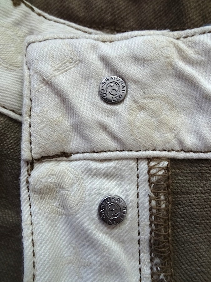 SJ42CP - 15oz Sulfur Dye Selvedge - HEAVY CHINO PANTS - Slim Straight