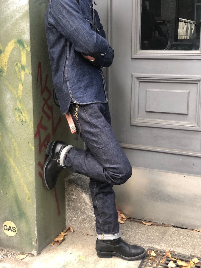 S003JP - 15oz Selvedge Denim - "YAMATO" Model - Slim Straight