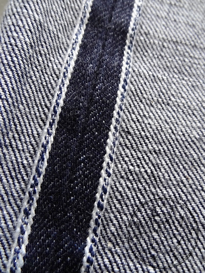 S004JP - 倭 YAMATO MODEL - 15oz "DAMASHII" Selvedge Denim - Indigo - Slim Tapered