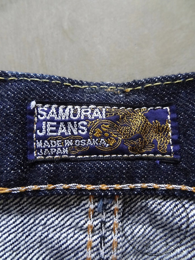 S004JP - 倭 YAMATO MODEL - 15oz "DAMASHII" Selvedge Denim - Indigo - Slim Tapered
