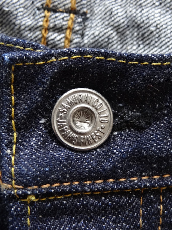 S0255XX - “USHIWAKA" MODEL - 15oz OTOKOGI Selvedge Denim - Slim High Tapered