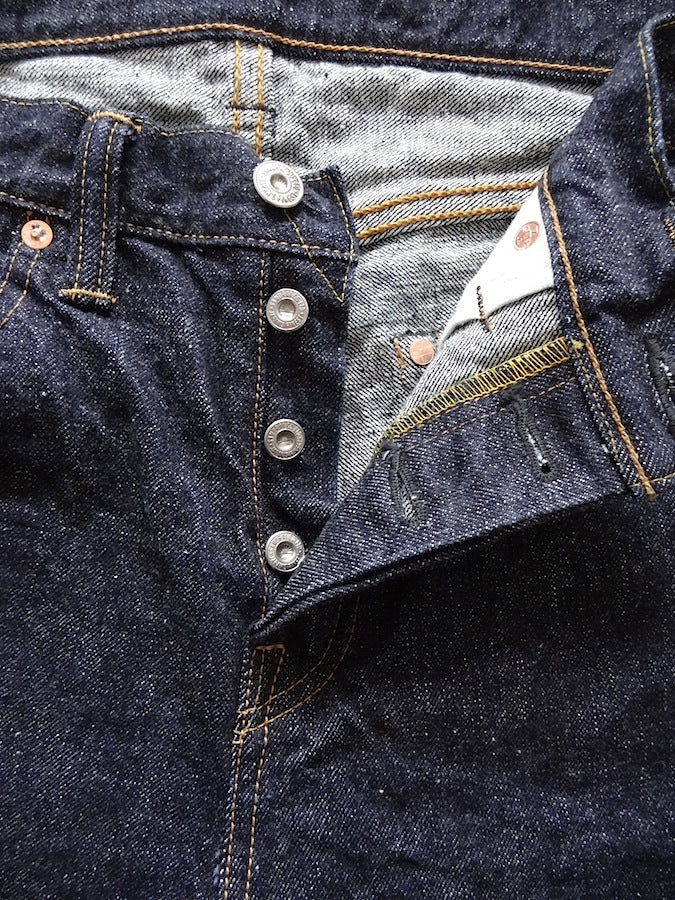 S0255XX - “USHIWAKA" MODEL - 15oz OTOKOGI Selvedge Denim - Slim High Tapered