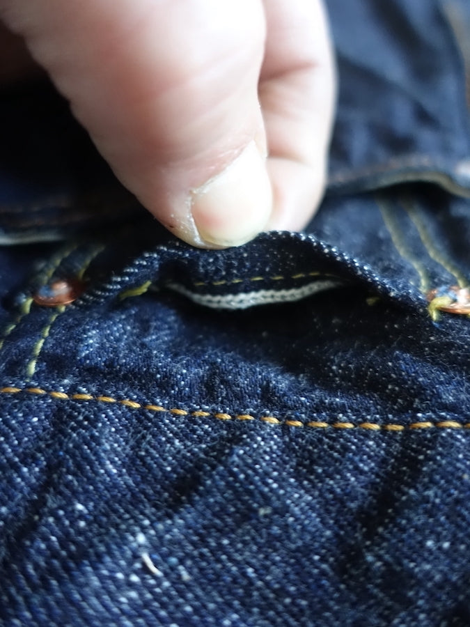 S0511XXII - 15oz - OTOKOGI Denim - American Texas Cotton - Indigo - Slim Tapered -