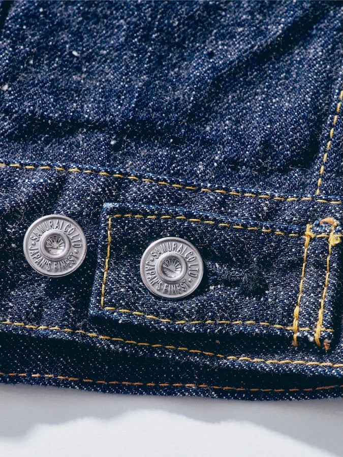 S0553XX - 3rd Type Denim Jacket - 15oz OTOKOGI Selvedge Denim - 100% Texas Cotton
