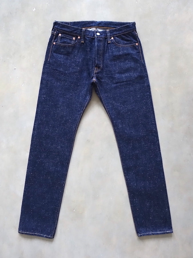 S511AX "AI PLUS" 18oz Selvedge Denim - Natural Indigo & Indigo Mix - Slim Tapered