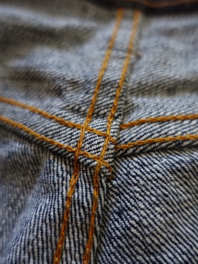 S710XX19ozII - Indigo - 19oz KIWAMI Selvedge Denim - Slim Straight