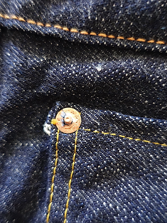 S710XX19ozII - Indigo - 19oz KIWAMI Selvedge Denim - Slim Straight