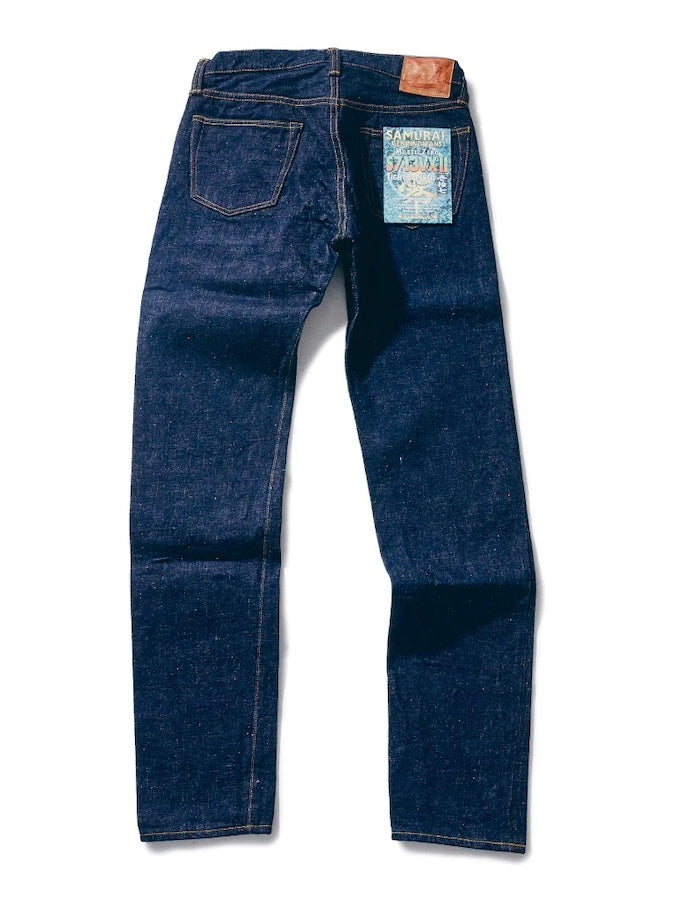 S713VXII - 17oz BUSHIDO Selvedge Denim - ZERO Series - Indigo Dyed - Tight Tapered