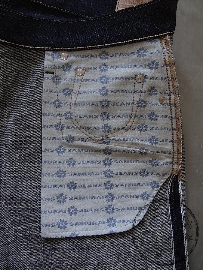 S003JP - 15oz Selvedge Denim - "YAMATO" Model - Slim Straight