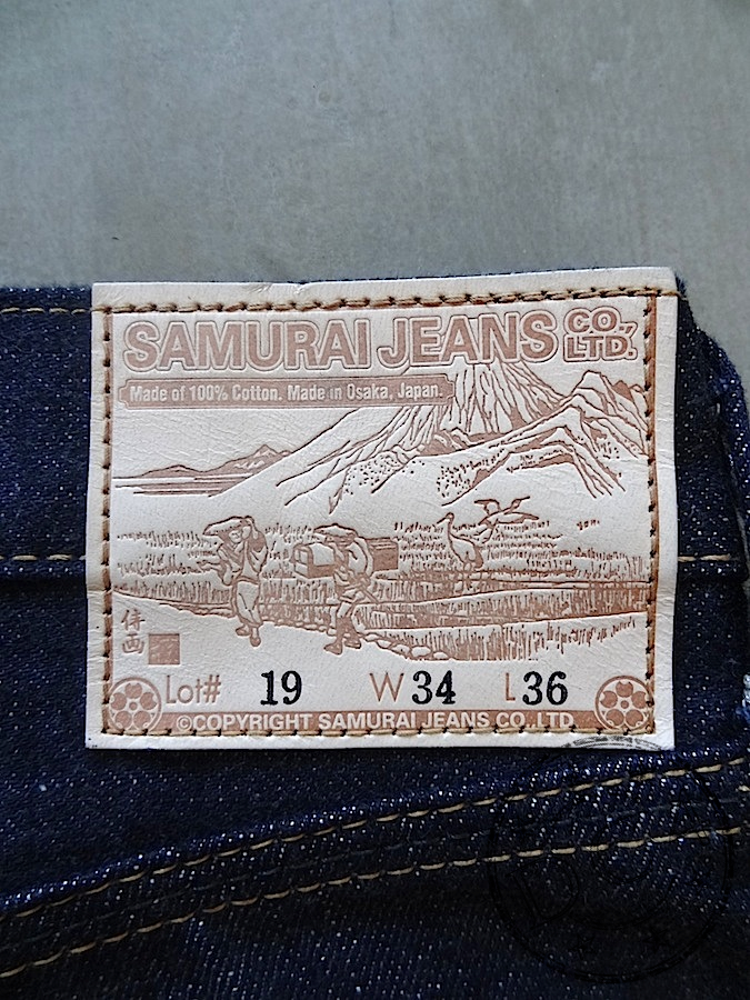 S003JP - 15oz Selvedge Denim - "YAMATO" Model - Slim Straight