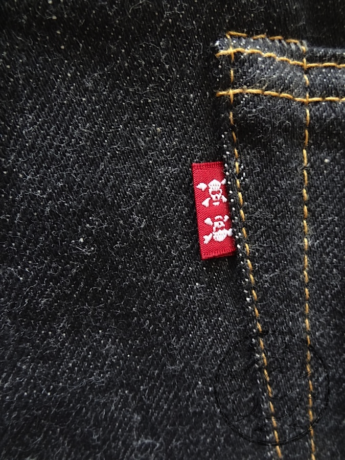 Skull Jeans - 5010XX - Black - 14.5oz - Slim Fit