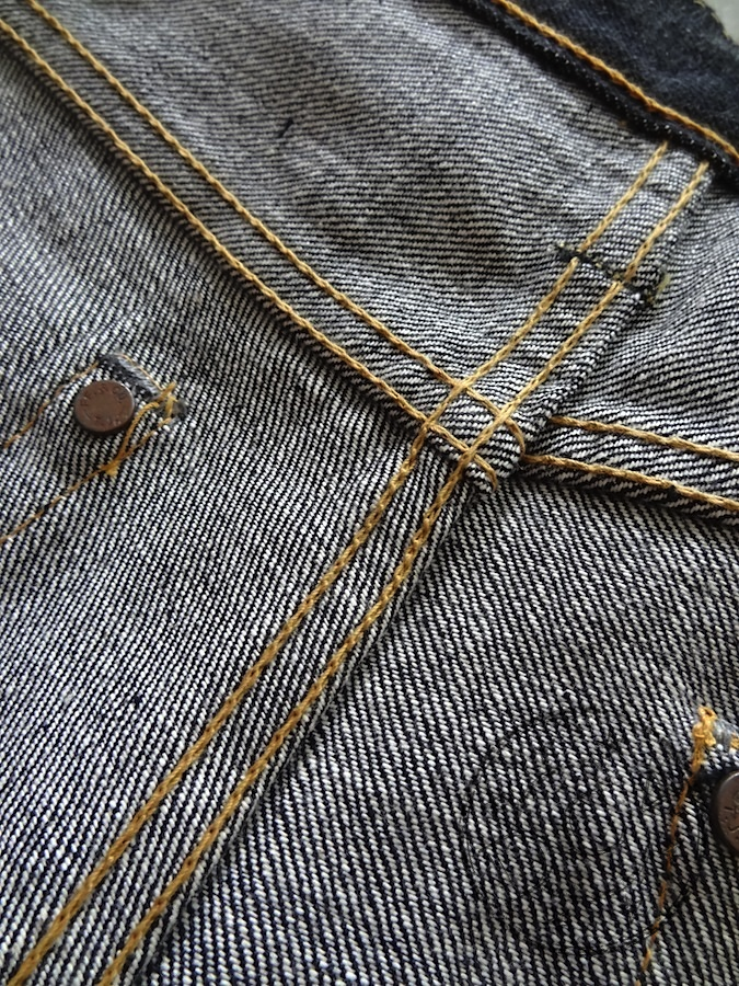 Skull Jeans - 5010XX - Black - 14.5oz - Slim Fit