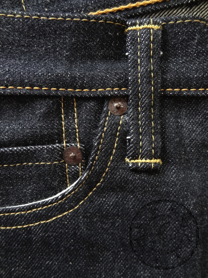 Skull Jeans - 5010XX - Black - 14.5oz - Slim Fit