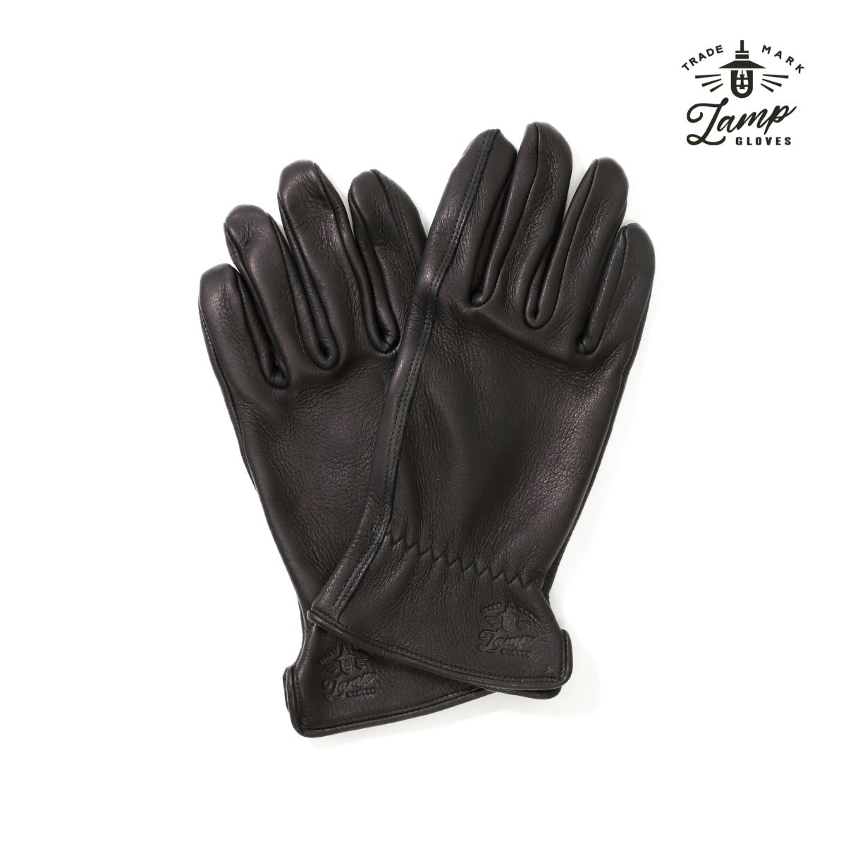 Lamp Gloves - Deerskin Leather - Utility Glove Standard – BLACK