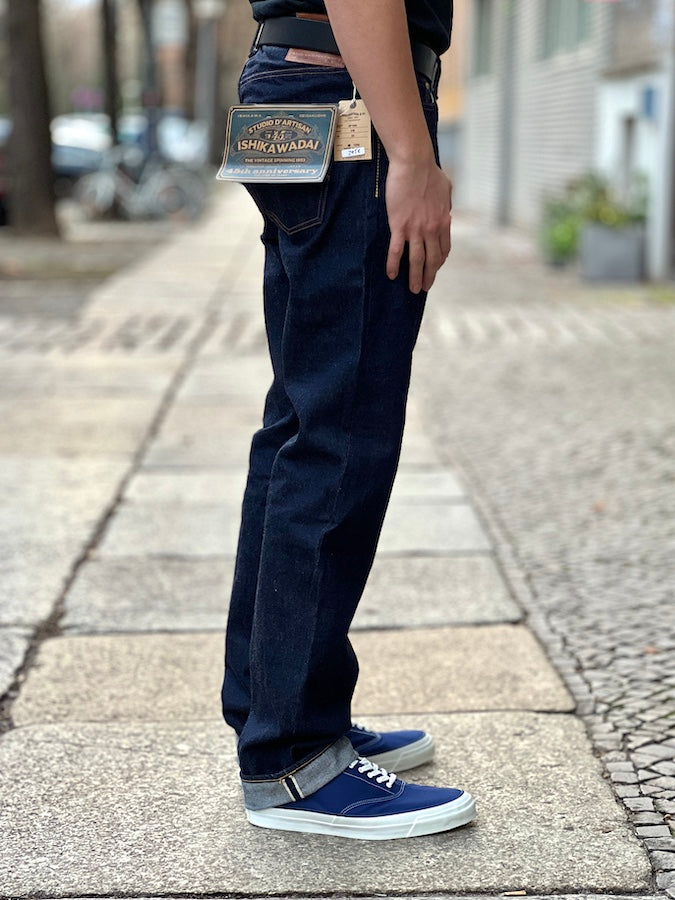 Studio D'Artisan - SP-086 "45th ANNIVERSARY - ISHIKAWADAI JEANS" 13oz Selvedge Denim - Tapered fit