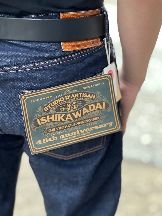 Studio D'Artisan - SP-086 "45th ANNIVERSARY - ISHIKAWADAI JEANS" 13oz Selvedge Denim - Tapered fit
