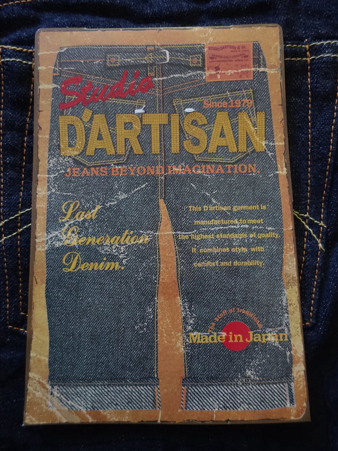 Studio D'Artisan - SD-901 - " G3 " TOYODA Shuttle loom - 14oz SDA Selvedge Denim - Regular Straight