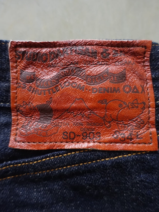 Studio D'Artisan - SD-903 - " G3 " TOYODA Shuttle loom - 14oz SDA Selvedge Denim - Tight Straight