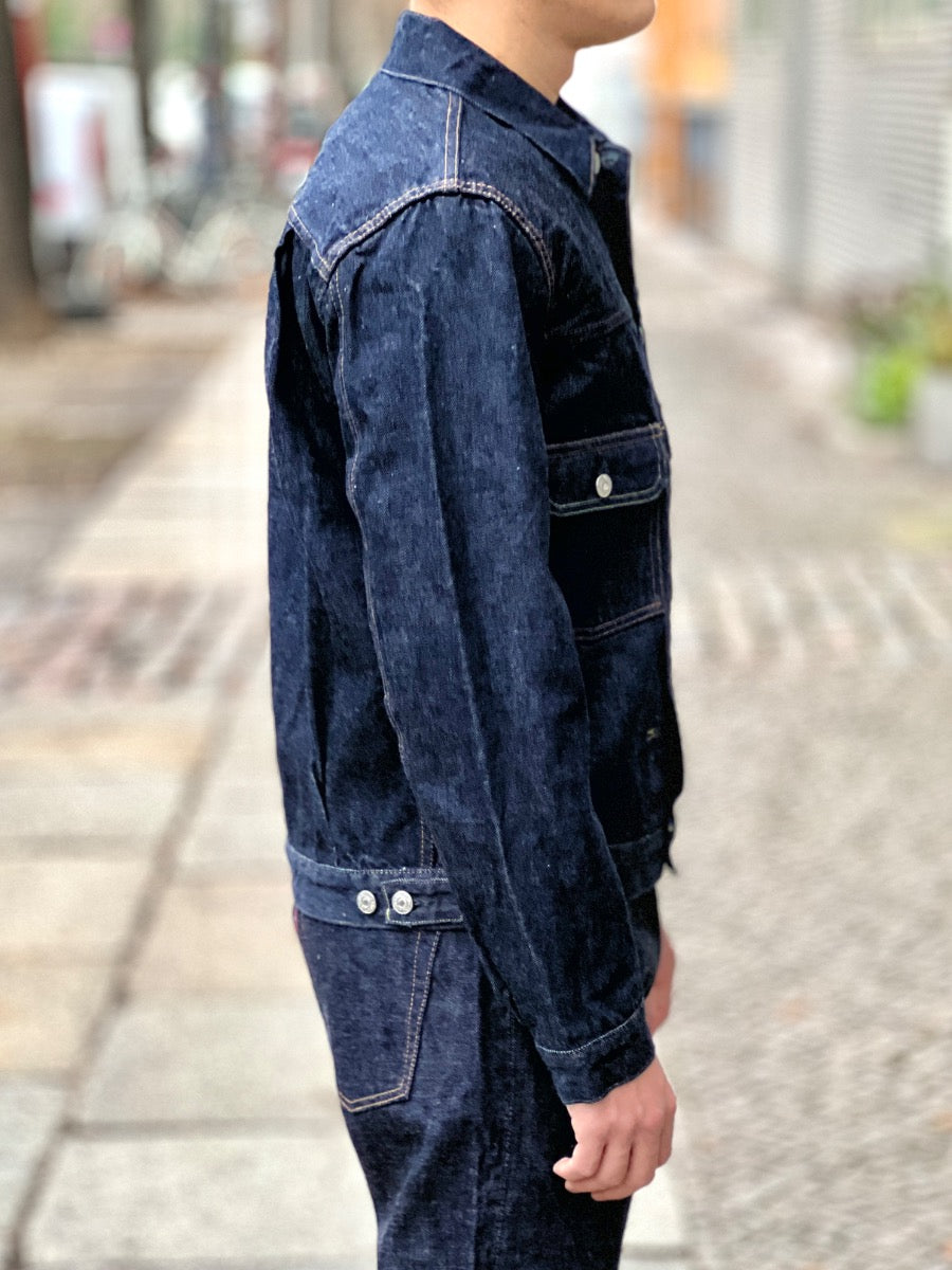 TCB - New 50's Jacket - 13.5oz Selvedge Denim - 100% Zimbabwe Cotton