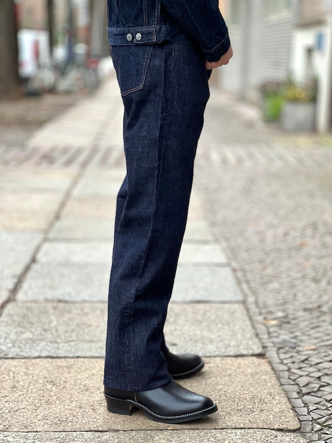 TCB - 50's JEANS - 13.5oz Selvedge Denim - 100% Zimbabwe Cotton - Regular Straight