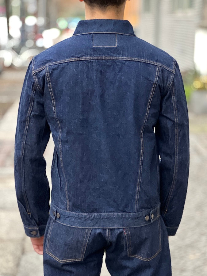 TCB - 60's Trucker Jacket - 13oz Selvedge Denim - San Joaquin Cotton