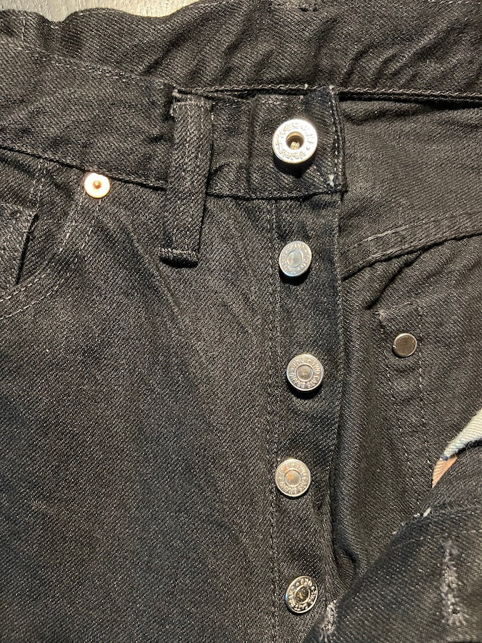 TCB - Late S40's Jeans BKBK - 14oz Selvedge Denim - Blended American cotton - Straight Cut