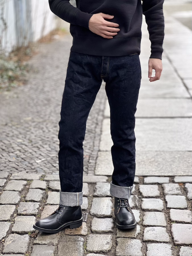 THE FLAT HEAD - 3002 - Tight Tapered - 14.5oz Selvedge Denim - U.S. Texas Cotton