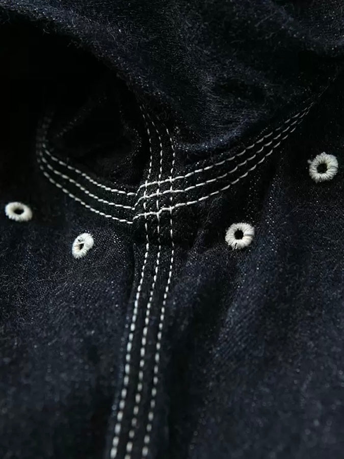 THE FLAT HEAD - FN-SDK-301L - 12oz Selvedge Denim - Triple Stitched - Work Shirt