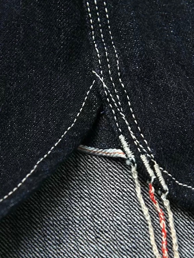 THE FLAT HEAD - FN-SDK-301L - 12oz Selvedge Denim - Triple Stitched - Work Shirt