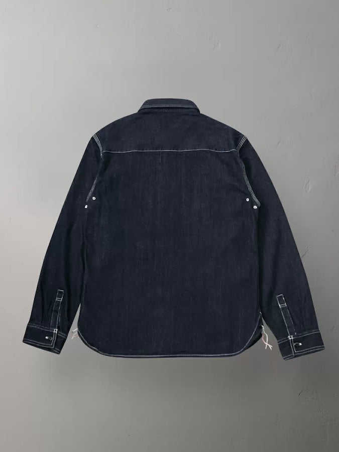 THE FLAT HEAD - FN-SDK-301L - 12oz Selvedge Denim - Triple Stitched - Work Shirt