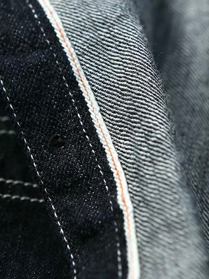 THE FLAT HEAD - FN-SDK-301L - 12oz Selvedge Denim - Triple Stitched - Work Shirt