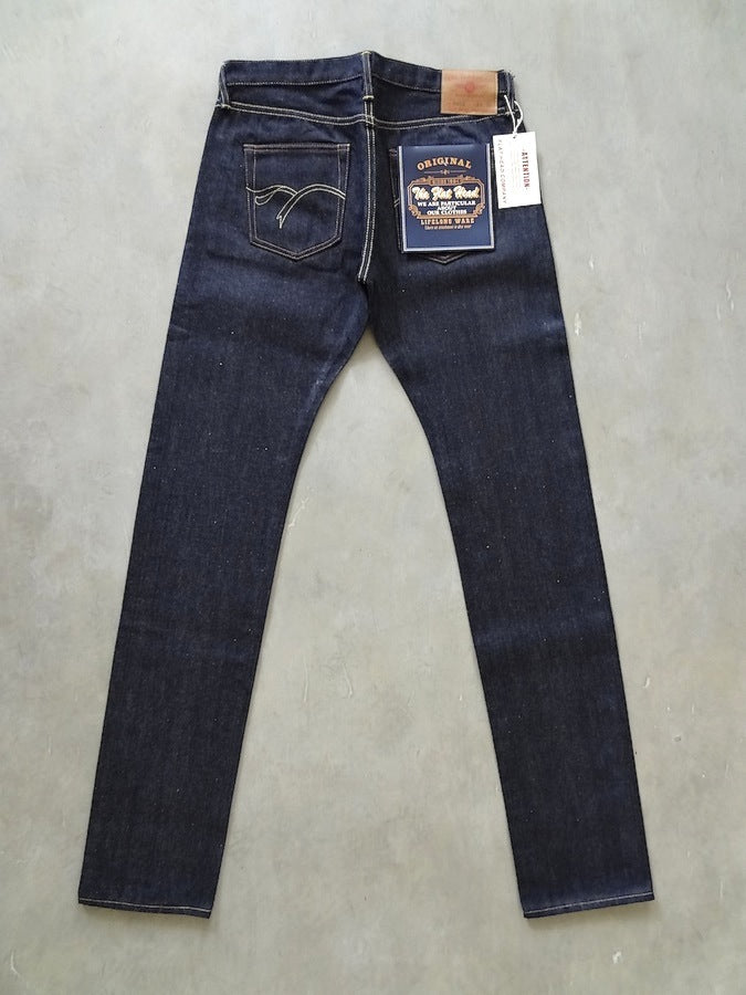 THE FLAT HEAD - 3002 - Tight Tapered - 14.5oz Selvedge Denim - U.S. Texas Cotton
